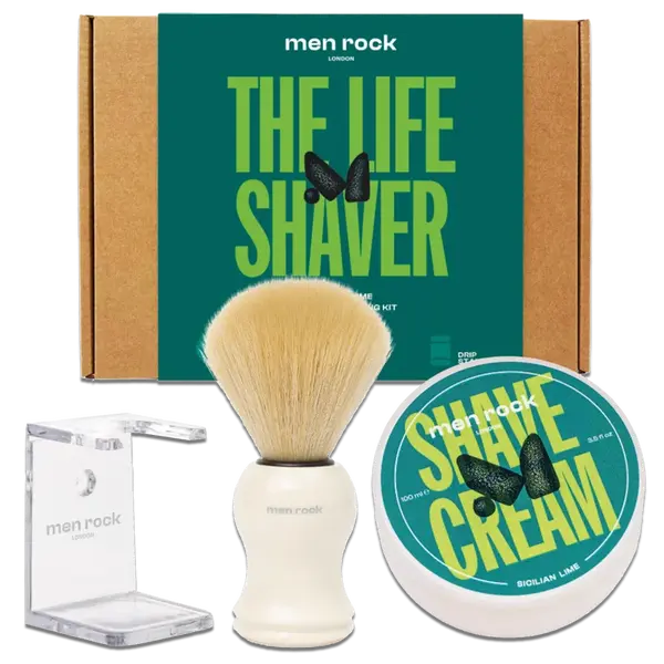 Základná súprava na holenie pre mužov Men Rock The Life Shaver Lime