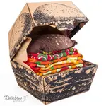ZOOKSY/RAINBOW SOCKS Ponožky Rainbow Socks Burger Vege 2 páry