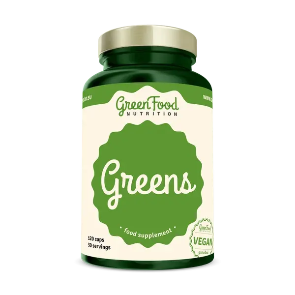 GreenFood Nutrition Greens 120cps