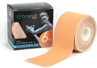 BronVit Sport Kinesio Tape classic béžová 5cmx6m