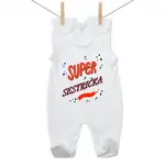 Boodyy Dupačky Super sestrička 62 (2-4 mesiace)