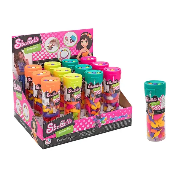 SBELLETTI korálky vo valci 50ks-SBELLETTI