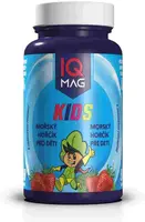IQ Mag Kids morský horčík pre deti s jahod. prích