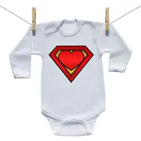 Boodyy Body s dlhým rukávom Super baby 56 (0-2 mesiace)