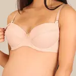 Polovystužená dojčiaca podprsenka New Baby Eva béžová 70C, 20C39407