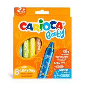 Voskovky BABY Wild extra hrubé 8 ks-CARIOCA