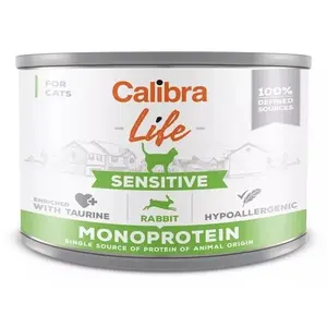 Calibra Cat Life konzerva Sensitive Rabbit 200 g | Konzerva pro kočky