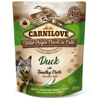 Carnilove Dog Pouch Paté Duck with Timothy Grass 300 g | Kapsička pro psy