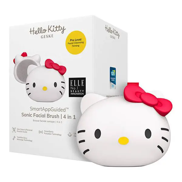 Kartáček na obličej GESKE Hello Kitty Starlight 4v1