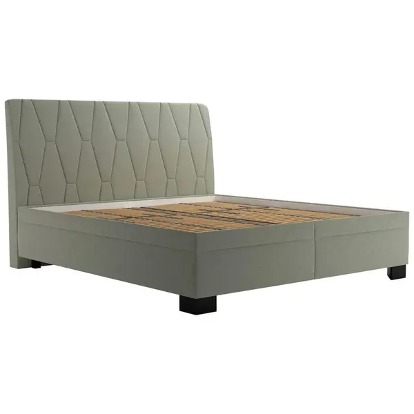 Blanar ČALOUNĚNÁ POSTEL, 180/200 cm, zelená