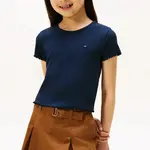 Dětské tričko Tommy Hilfiger modrá barva, KG0KG08590