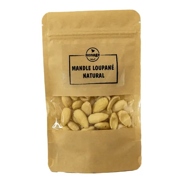 NONAGE Mandle loupané natural 150 g