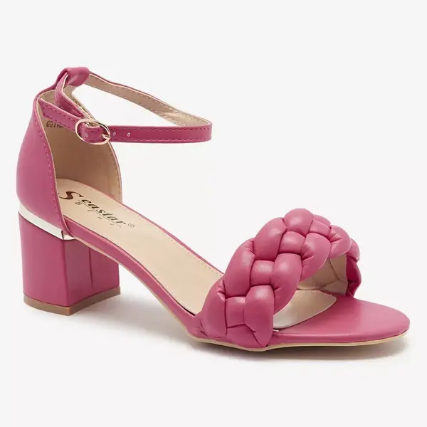 Resti Fuchsia women's post sandals Marines - Footwear
