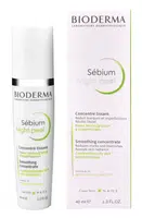 Bioderma Nočné pleťové sérum s peelingovým efektom (Sebium Night Peel Smoothing Concentrate) 40 ml
