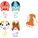 Djeco Pečiatky pre najmenších Zvieratká z farmy