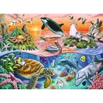 Ravensburger Puzzle Pestrý oceán 100 dielikov