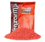 Benzar mix fluo turbo pelety 800 g 3 mm - jahoda-squid