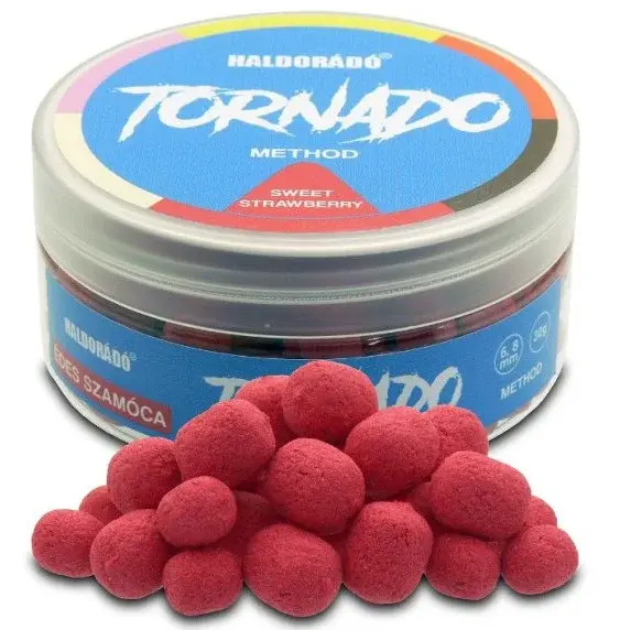 Haldorádó wafters method tornado 30 g 6+8 mm - sladká jahoda