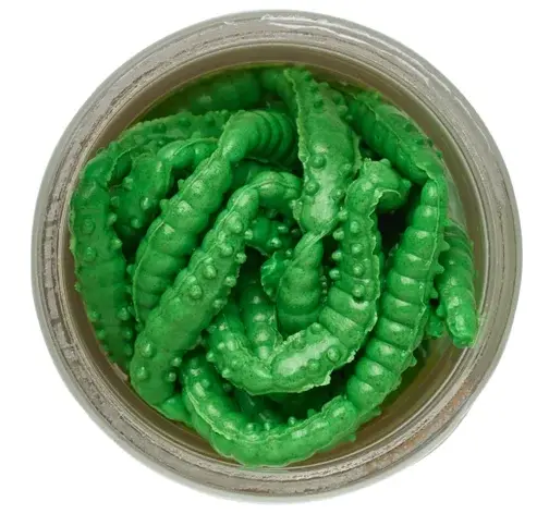 Berkley gumová nástraha powerbait power honey worm cesnak 2,5 cm 25 ks spring green