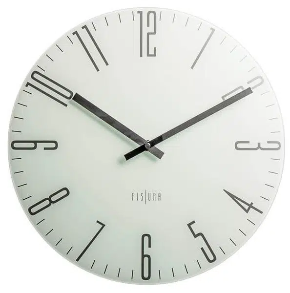 Fisura Dizajnové nástenné hodiny CL0070 fisúry 35cm
