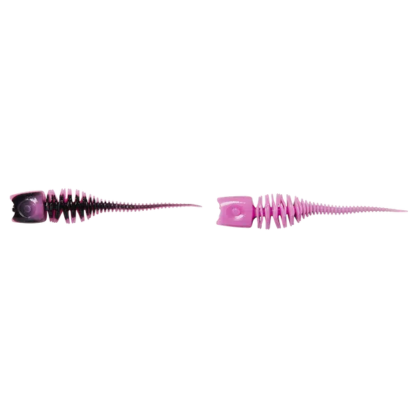 Dam gumová nástraha effzett garlic trout lure uv pink/black 6 cm 10 ks