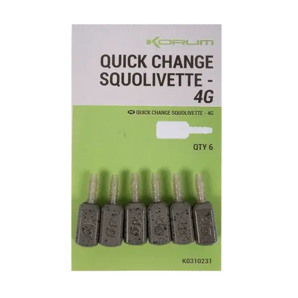Korum olovko quick change squolivettes - 4 g
