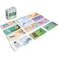 KukiKuk Veľkééééé puzzle duo Kde bývajú zvieratká