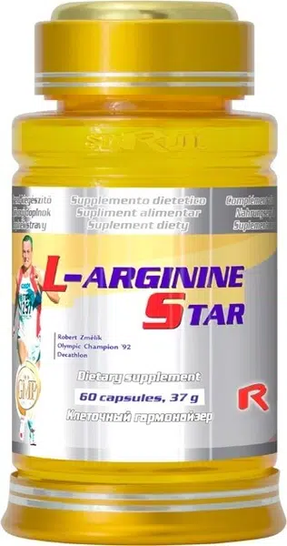 Starlife L-Arginine star 60 kapsúl
