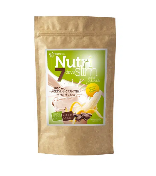 Nutricius NutriSlim banán - čokoláda 210 g
