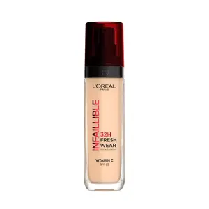 L'Oréal Paris 32-hodinový make-up Infaillible 32H Fresh Wear SPF 25 (Foundation) 30 ml 100 Warm Dore