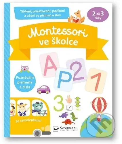 Montessori ve školce se samolepkami - kniha z kategorie Naučné knihy
