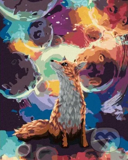 Malování podle čísel: Malý princ - Liška (40 x 50 cm)