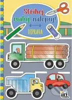 Stříhej, maluj, nalepuj! Doprava - kniha z kategorie Omalovánky