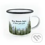 Smaltovaný hrnček Hory Sloboda Láska - Tri slová, jeden pocit