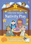 Little First Stickers Nativity Play - Felicity Brooks, Kay Widdowson (ilustrátor) - kniha z kategorie Pro děti