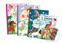 Maľovanka+aktivity Kone - kniha z kategorie Pro děti