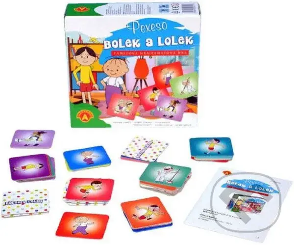 Bolek a Lolek - Pexeso,Bolek a Lolek - Pexeso - hra z kategorie Karty, pexeso