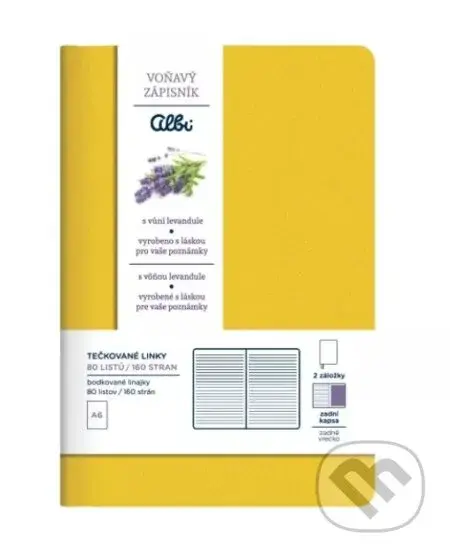 Voňavý blok A6 - Žltý (s vôňou levandule)