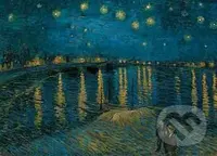 Notte Stelata sul Rodano - Vincent Van Gogh, - puzzle z kategorie Umělecké