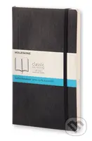 Moleskine - čierny zápisník (stredný, bodkovaný, mäkká väzba)