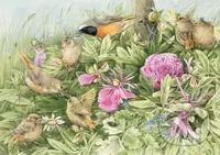 Feast in the Meadow - Marjolein Bastin - puzzle z kategorie Umělecké