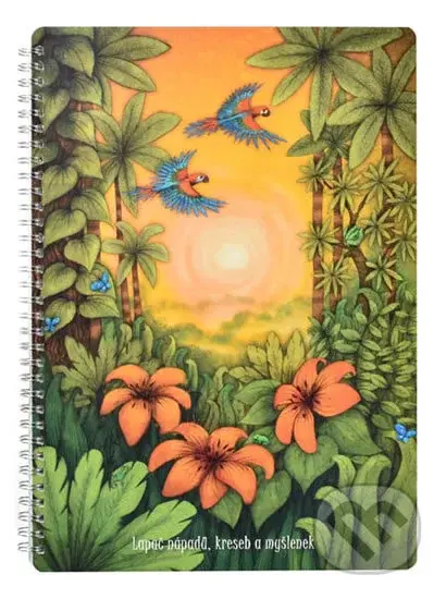 Kroužkový blok PŘÍRODA A4