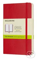 Moleskine - červený zápisník (malý, čistý)