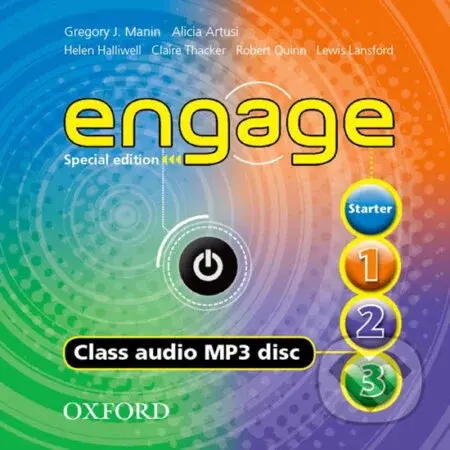 Engage All: Levels Class Audio CD am english - Gregory J. Manin - audiokniha z kategorie 2. stupeň