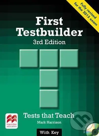 First Certificate Testbuilder 3rd Edition: With Key + Audio CD Pack - kniha z kategorie Jazykové učebnice a slovníky
