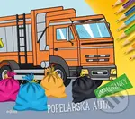 Popelářská auta – omalovánky - Michaela Tučková, Petra Vybíhalová (Ilustrátor)