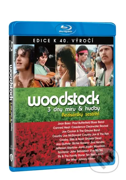 Woodstock Director´s cut 2BD - Michael Wadleigh - film z kategorie Dokumenty