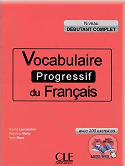 Vocabulaire progressif du francais: Débutant Complet Livre + CD audio - kniha z kategorie Jazykové učebnice a slovníky