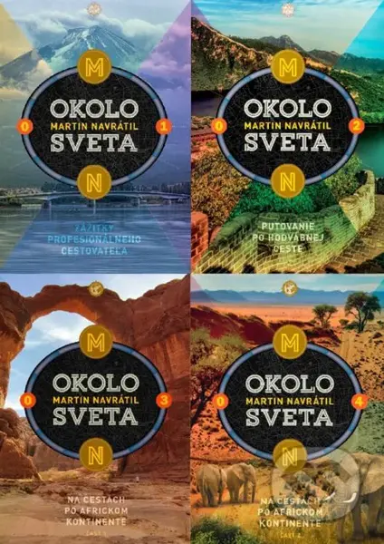 Okolo sveta 1 - 4 - Martin Navrátil - kniha z kategorie Cestopisy