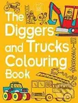 The Diggers and Trucks Colouring Book - Chris Dickason - kniha z kategorie Pro děti